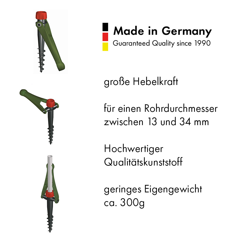 krinner-vario-drill-oliv-bodenanker-f-r-sonnenschirm image 4