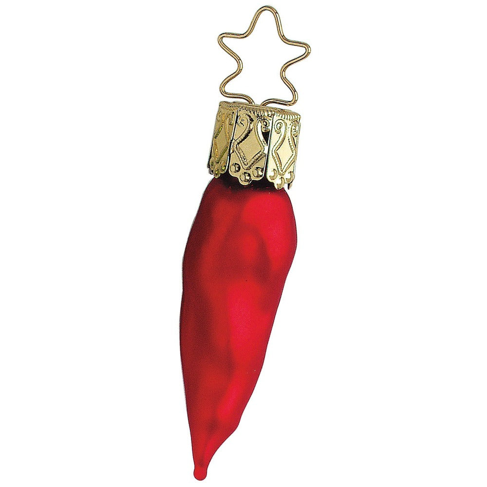 inge-glas-rote-mini-pfefferschote-glas-christbaumanh-nger-5-5-cm image 1