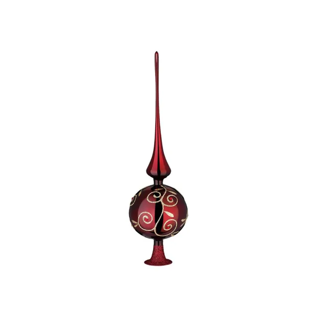 inge-glas-strahlende-leidenschaft-glas-baumspitze-10-x-36-cm image 1