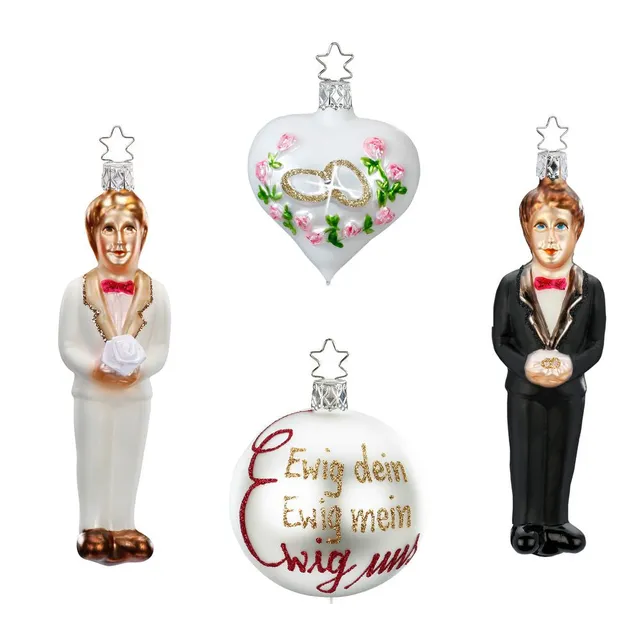 inge-glas-ewig-uns-glas-christbaumanh-nger-set-6-cm-4-st-ck image 1