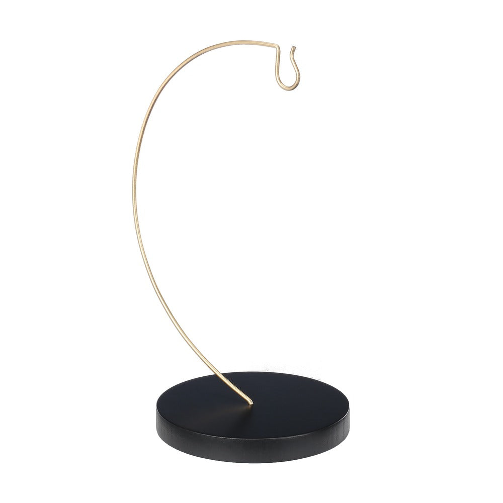 inge-glas-ornamentenst-nder-mdf-25-cm-schwarz image 1