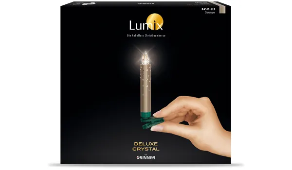 krinner-lumix-deluxe-crystal-champagner-basis-10-led-kerzen-mit-swarovski-krista image 1