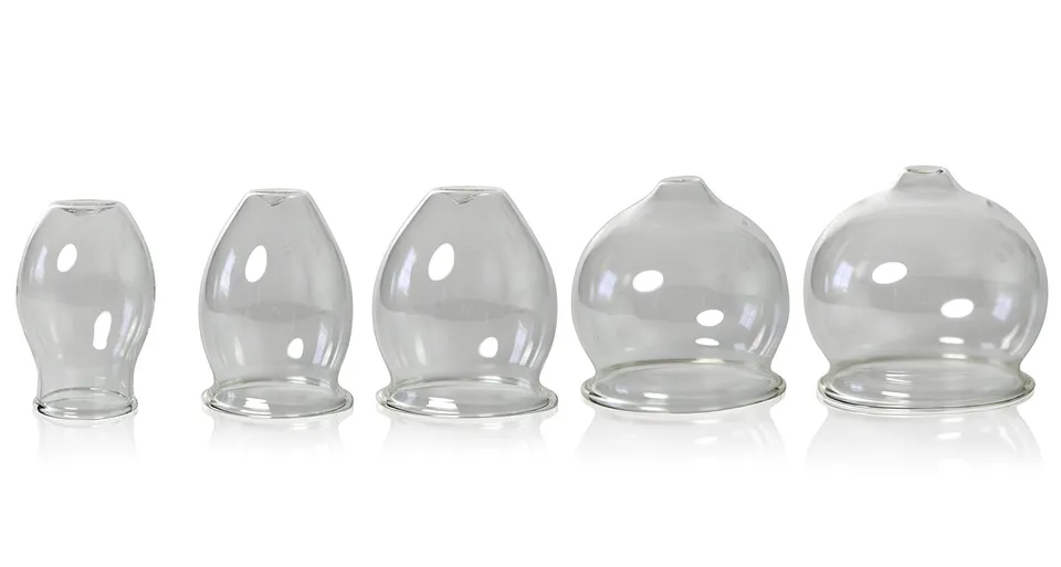 lauschaer-glas-feuer-schr-pfgl-ser-4er-set-35-45-52-60-mm-mundgeblasen image 1