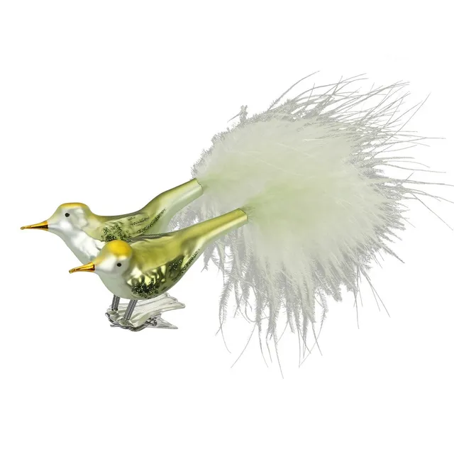 inge-glas-zwillingspaar-7-cm-gr-n-glas-anh-nger-figur image 1
