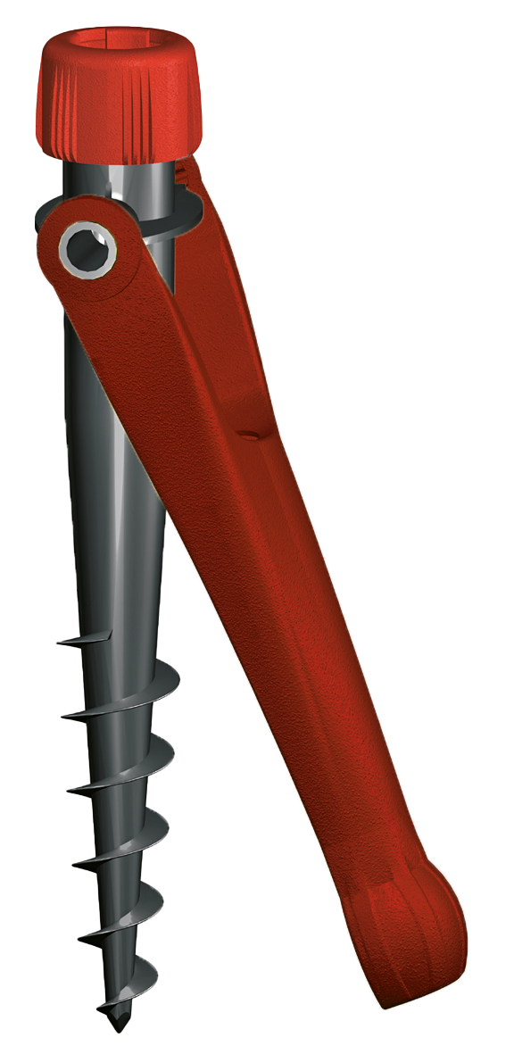krinner-vario-drill-rot-sonnenschirmhalter-erdanker image 3