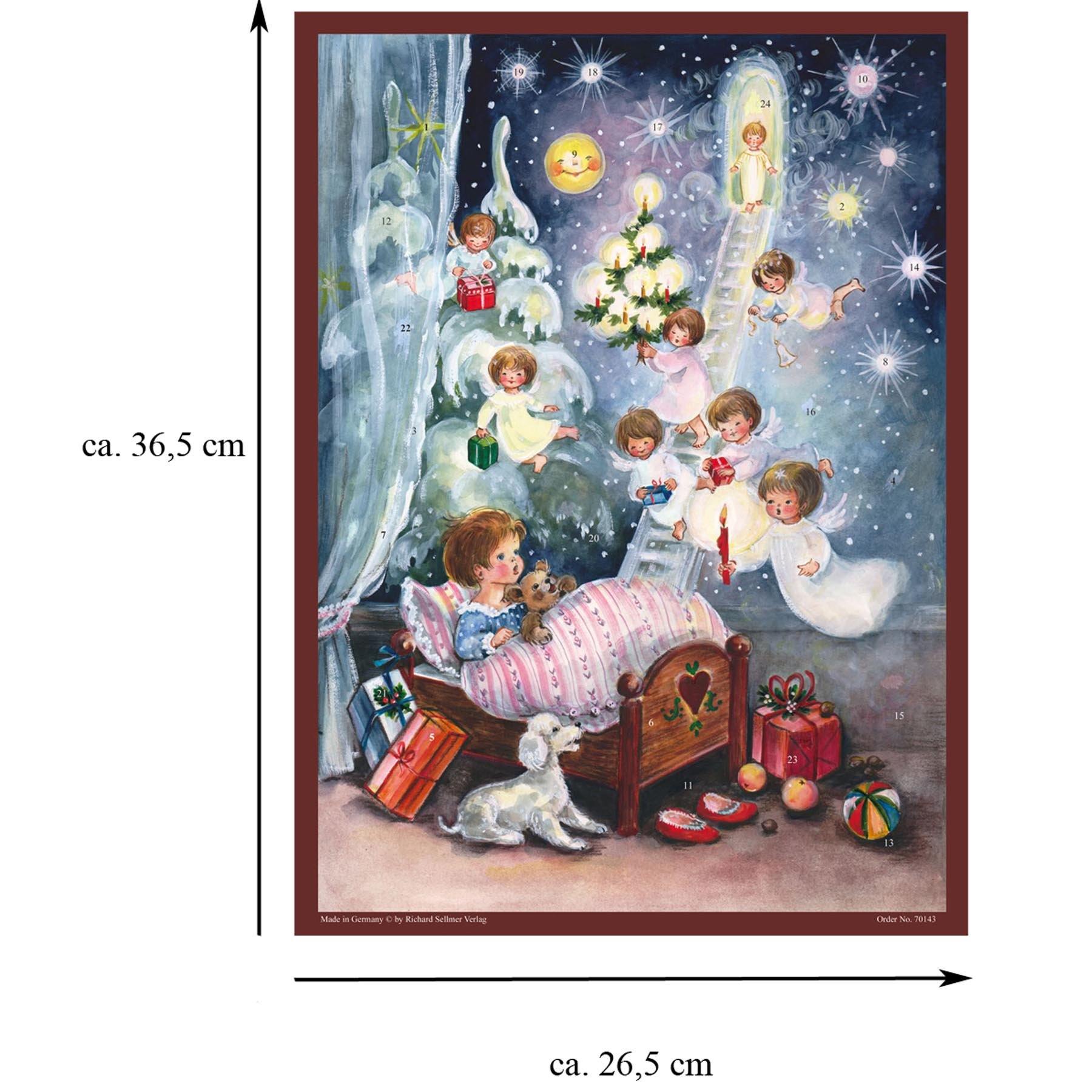 sellmer-verlag-adventskalender-engelstraum-gro-format-mit-glimmer image 3