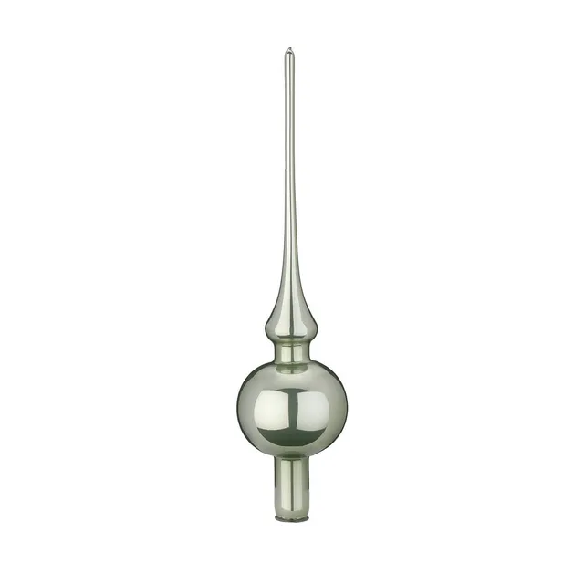 inge-glas-spitze-salbei-opal-baumspitze-7-x-30-cm image 1