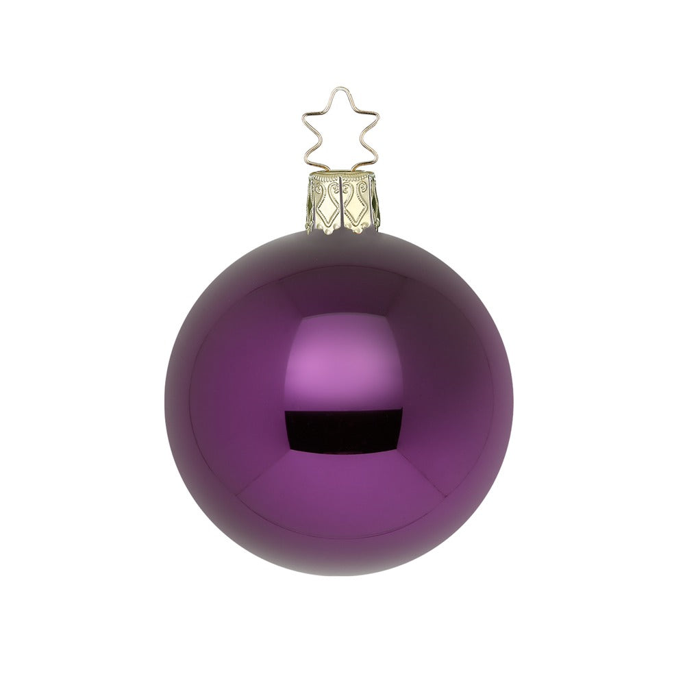 inge-glas-kugel-royalviolett-glanz-12-cm image 1