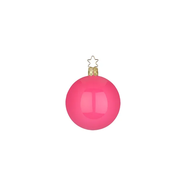 inge-glas-christbaumkugel-pink-emaille-6-cm image 1