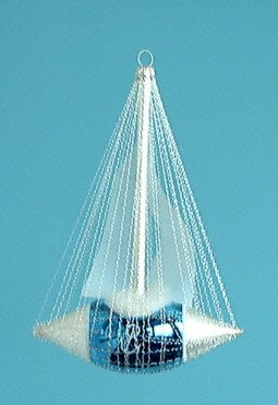 lauschaer-glas-schiff-mit-segel-umsponnen-christbaumschmuck-mundgeblasen image 1