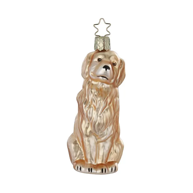 inge-glas-golden-retriever-glasfigur-creme-10-5-cm image 1