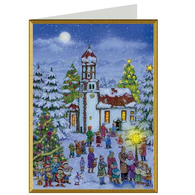 sellmer-verlag-weihnachtskarte-weihnachtskapelle-b6-mit-umschlag image 1