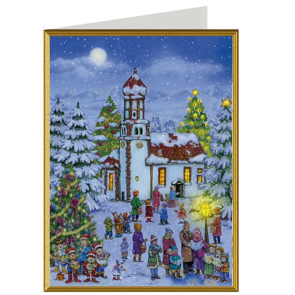 sellmer-verlag-weihnachtskarte-weihnachtskapelle-b6-mit-umschlag image 1