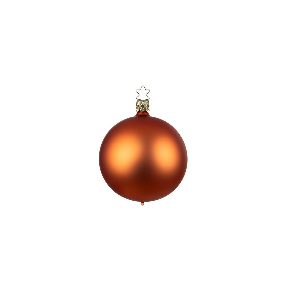 inge-glas-kugeln-orange-matt-6-cm-glas-baumkugeln image 2