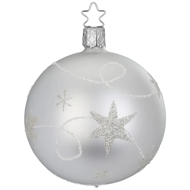 inge-glas-sternenband-christbaumkugel-10-cm-glas image 1