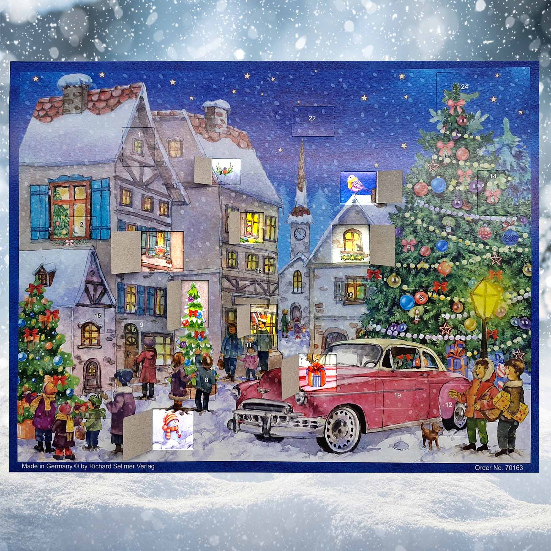 sellmer-verlag-adventskalender-mit-dem-oldtimer-zum-fest image 2