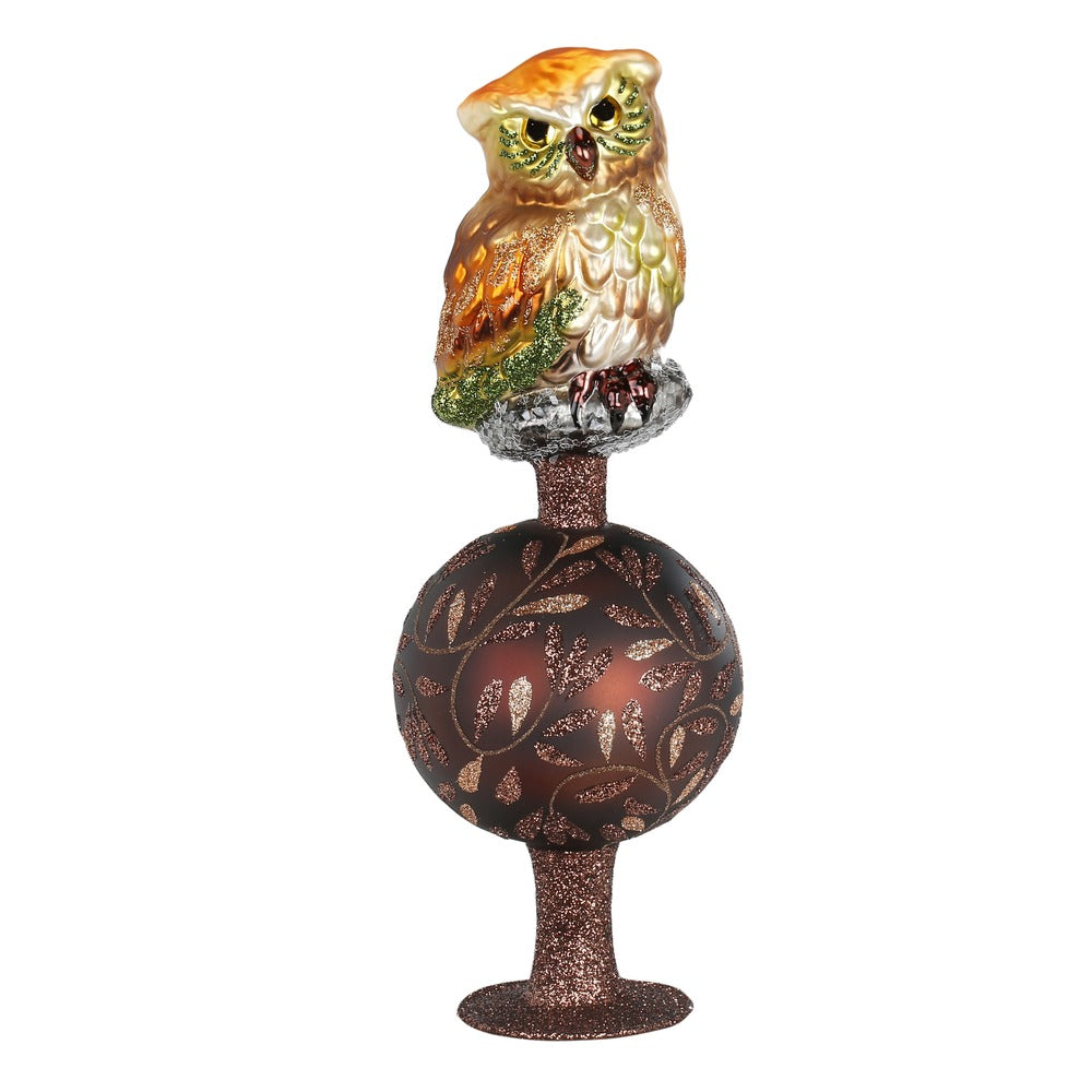 inge-glas-manufaktur-waldeule-glas-figur-8-x-28-cm image 1