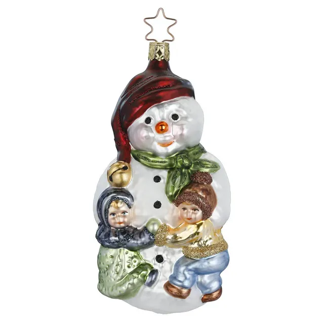 inge-glas-tanz-um-den-schneemann-glasfigur-15-cm image 1