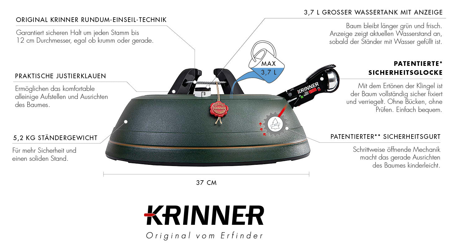 krinner-ultra-grip-l-christbaumst-nder-f-r-b-ume-bis-2-7-m-stamm-12-cm image 8