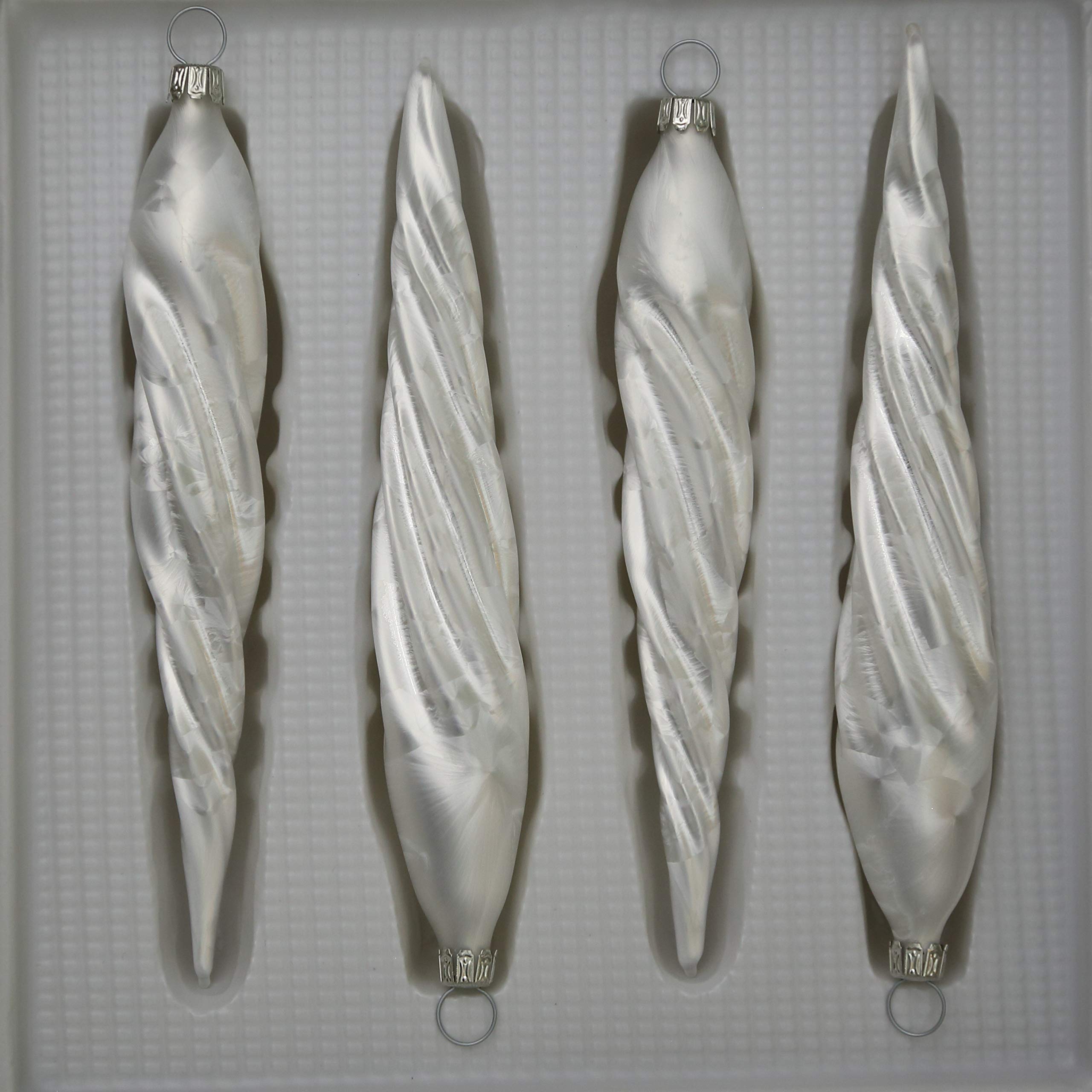 lauschaer-glas-christbaumschmuck-eiszapfen-d-nn-eislack-wei-4er-set image 2