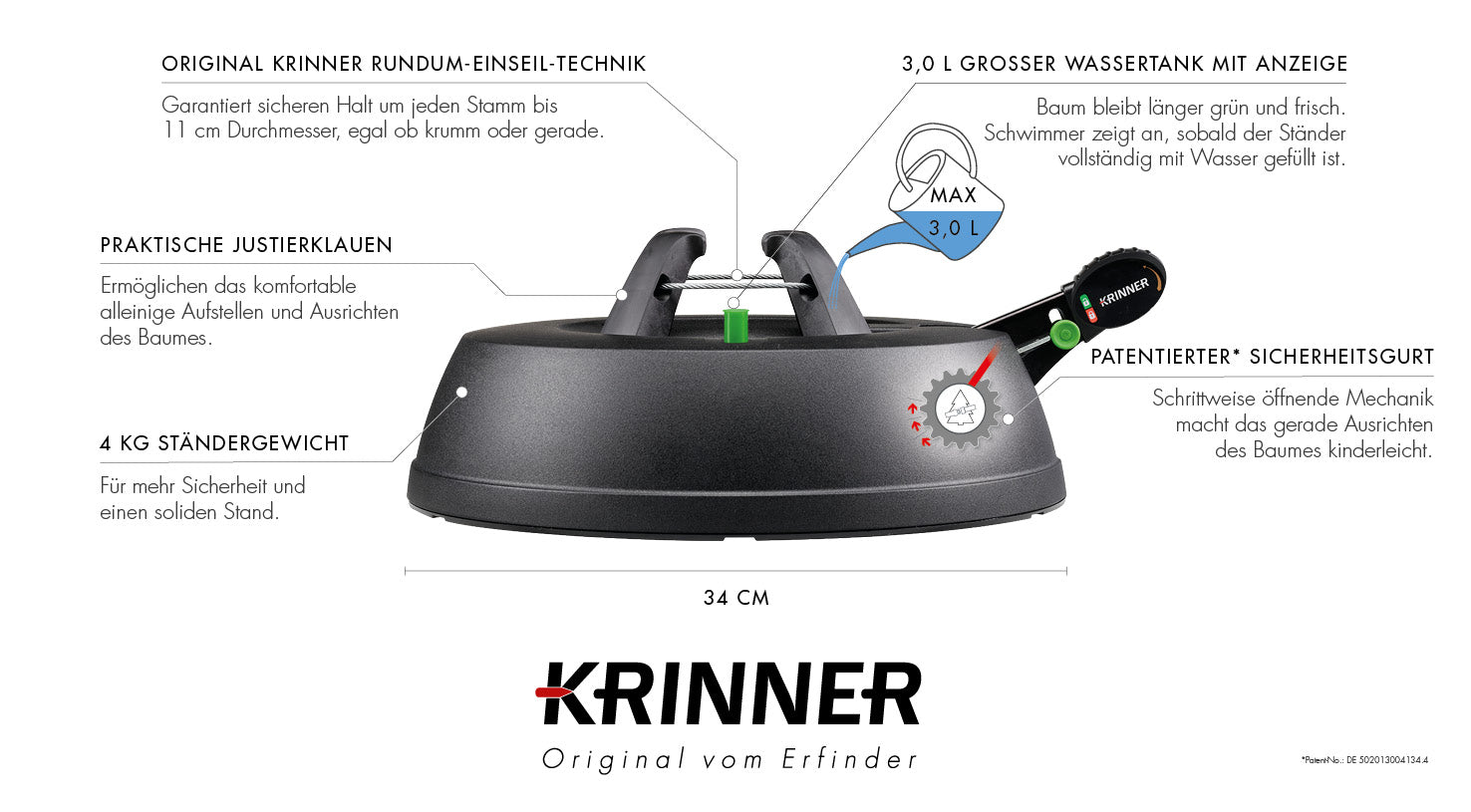 krinner-green-line-s-christbaumst-nder-bis-2-2-m-recycelt image 6