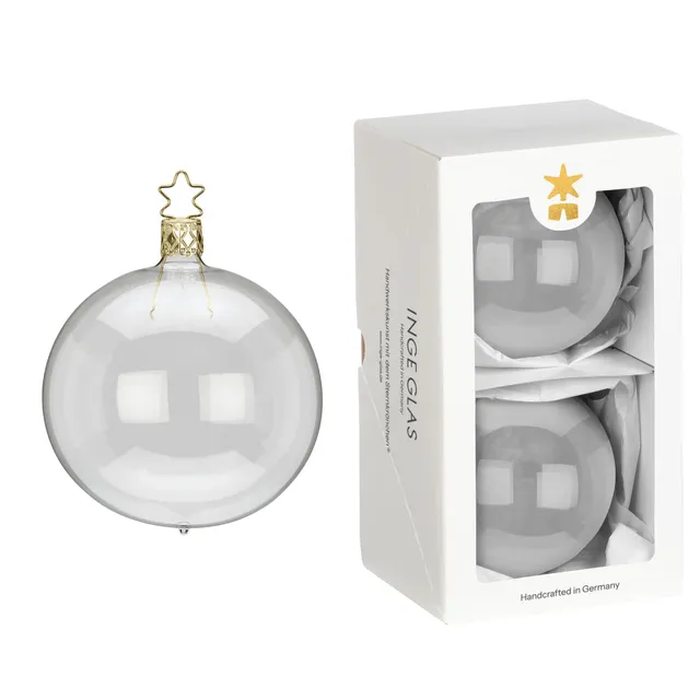 inge-glas-kugeln-glasklar-christbaumkugel-10-cm image 1