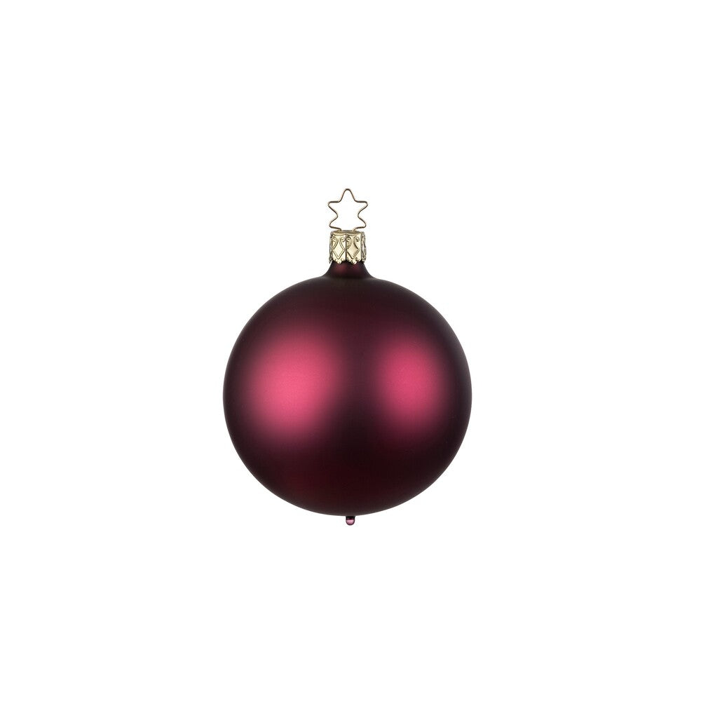 inge-glas-kugeln-rotwein-matt-christbaumkugeln-8-cm image 2