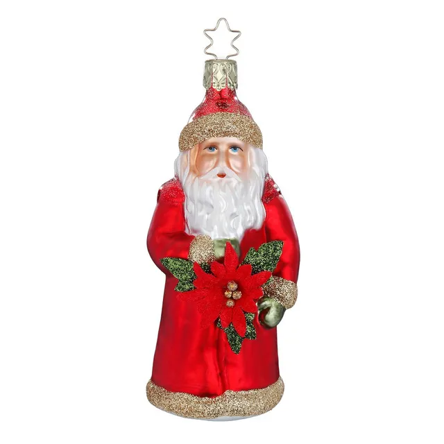 inge-glas-festlicher-nikolaus-glas-figuranh-nger-13-cm image 1
