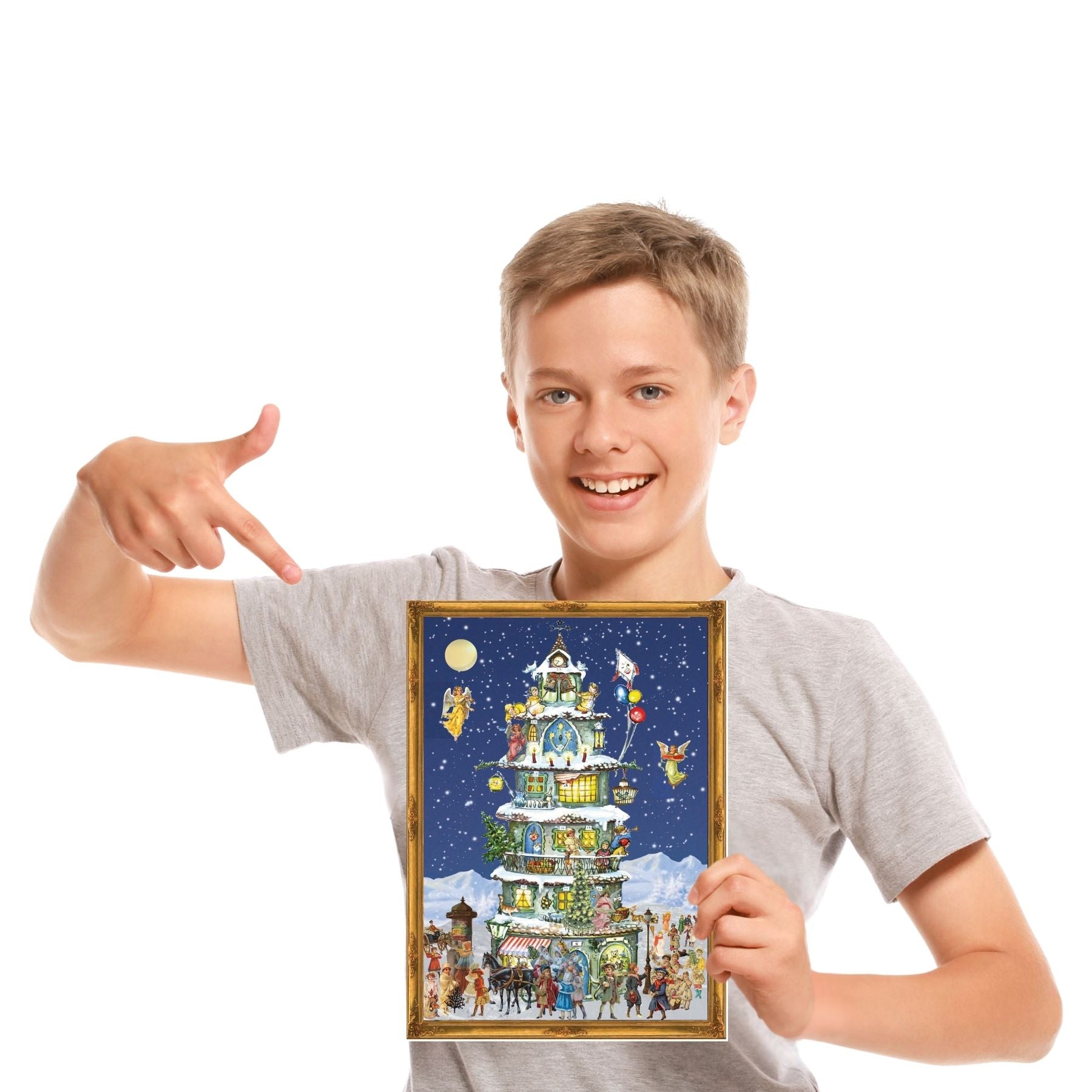 sellmer-verlag-adventskalender-weihnachtsturm-gro-format-hochformat-viktorianisc image 4