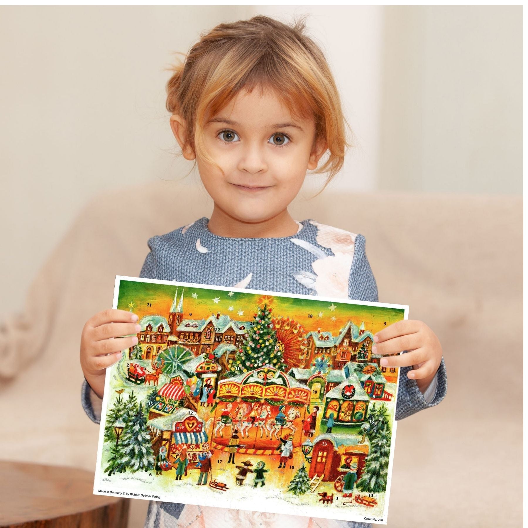 sellmer-verlag-adventskalender-weihnachtlicher-jahrmarkt-gro-format image 3