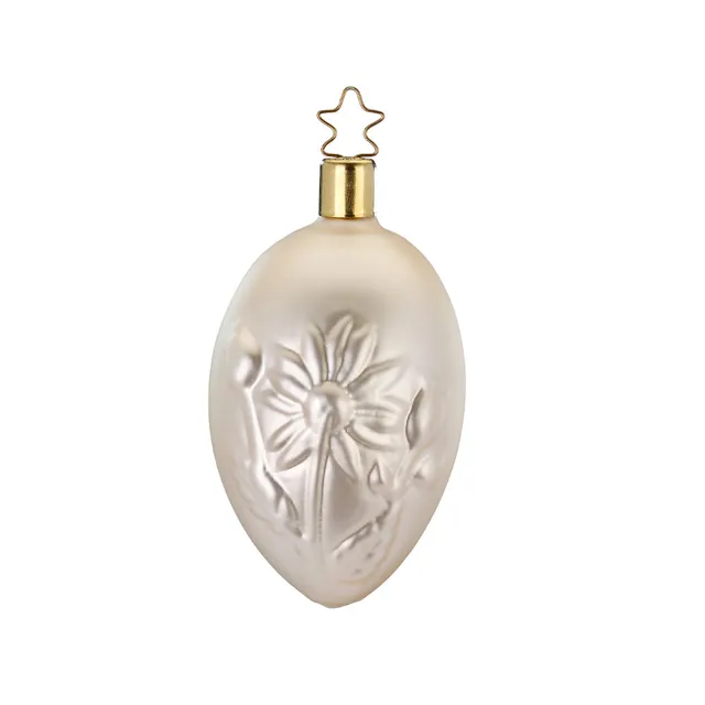 inge-glas-fr-hlingswiese-christbaumkugel-creme-8-5-cm image 1