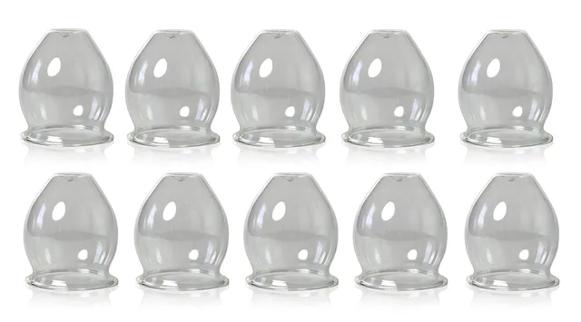 lauschaer-glas-feuer-schr-pfglasset-kugel-52-mm-10er-set-mundgeblasen image 1