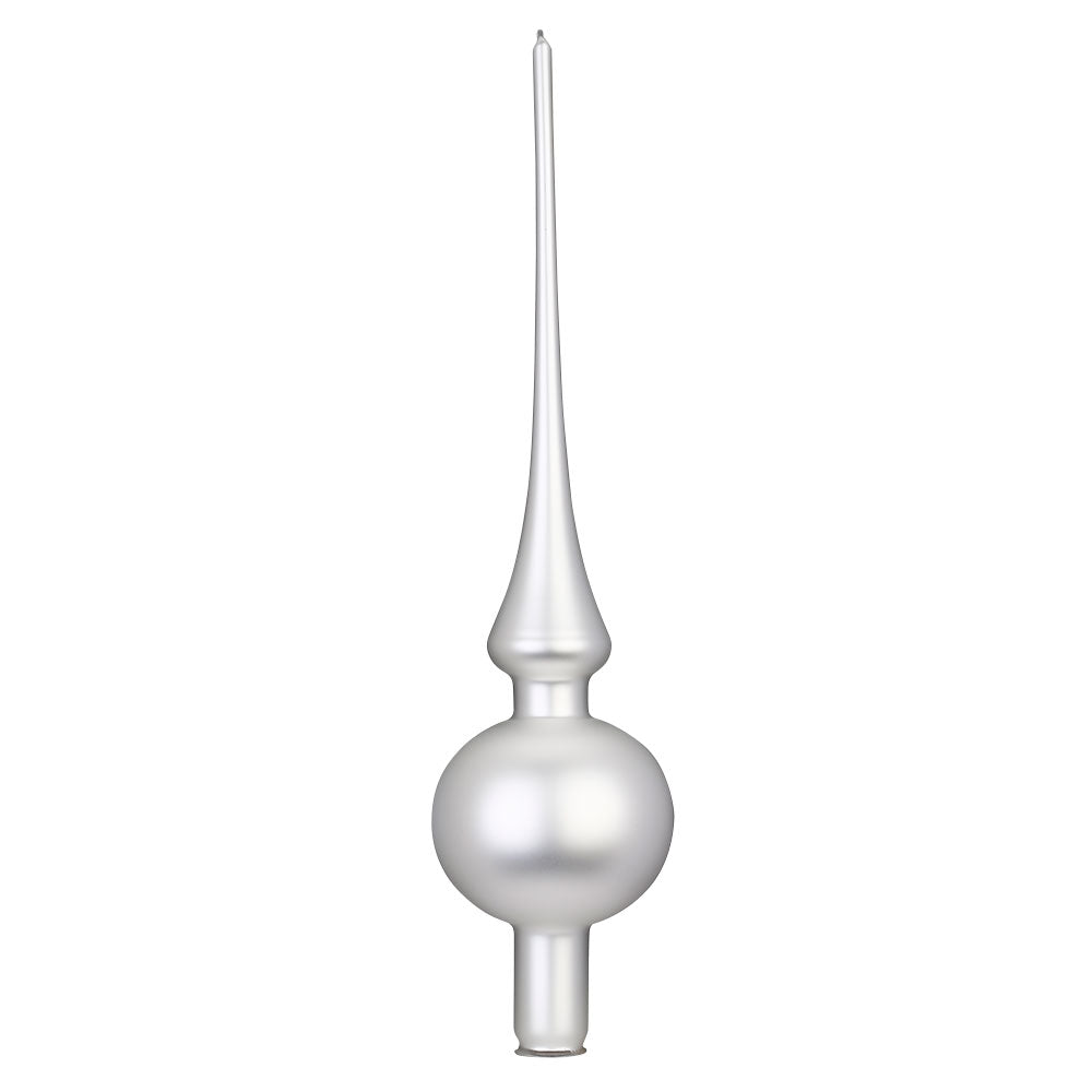 inge-glas-baumspitze-christbaumspitze-wei-matt-7-x-30-cm image 1