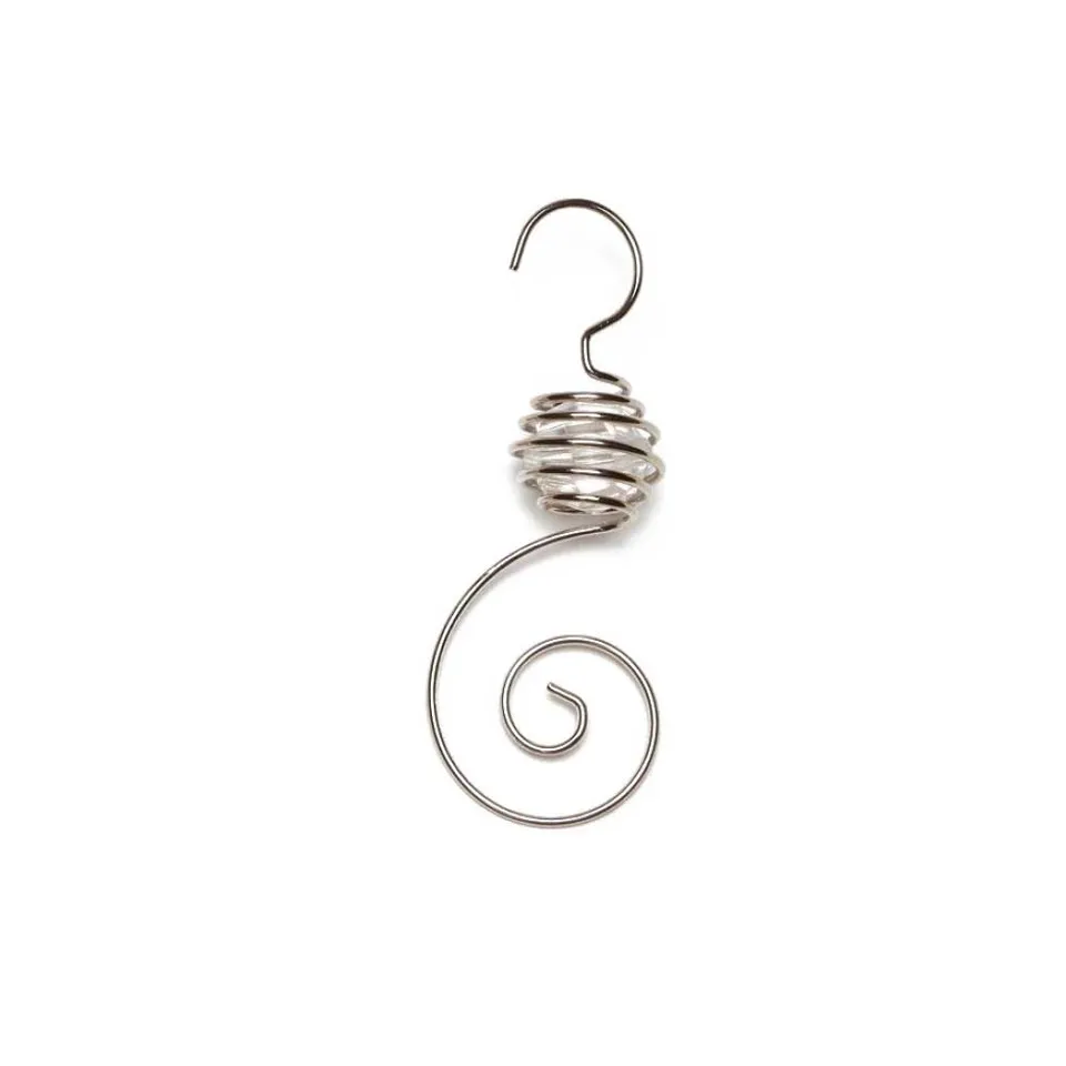 inge-glas-spiralh-nger-mit-perle-silber-7-cm-6-st-ck image 1