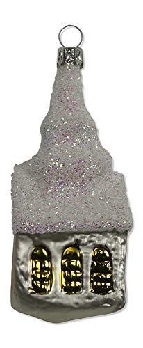 lauschaer-glas-christbaumschmuck-kirche-wei-matt image 7