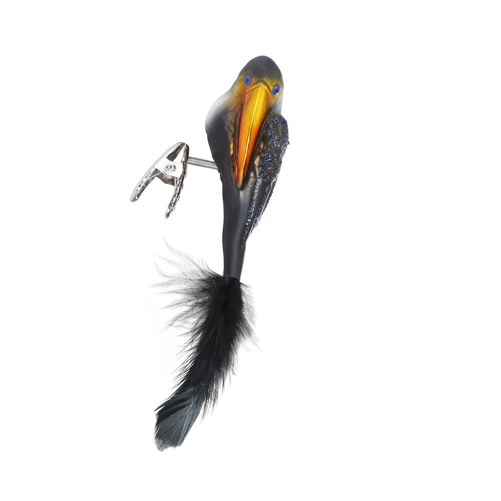inge-glas-tukan-8-5-cm-glas-vogelfigur-schwarz image 1