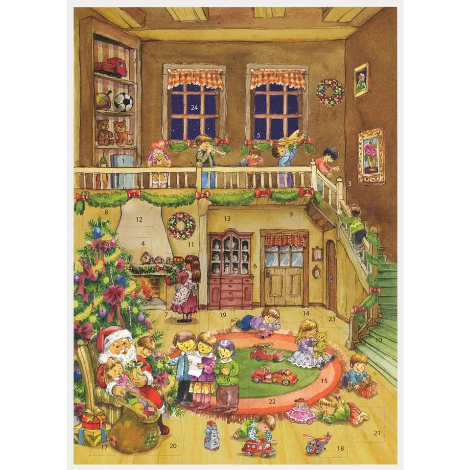 sellmer-verlag-adventskalender-geschenke-vom-weihnachtsmann-gro-format-f-r-kinde image 1