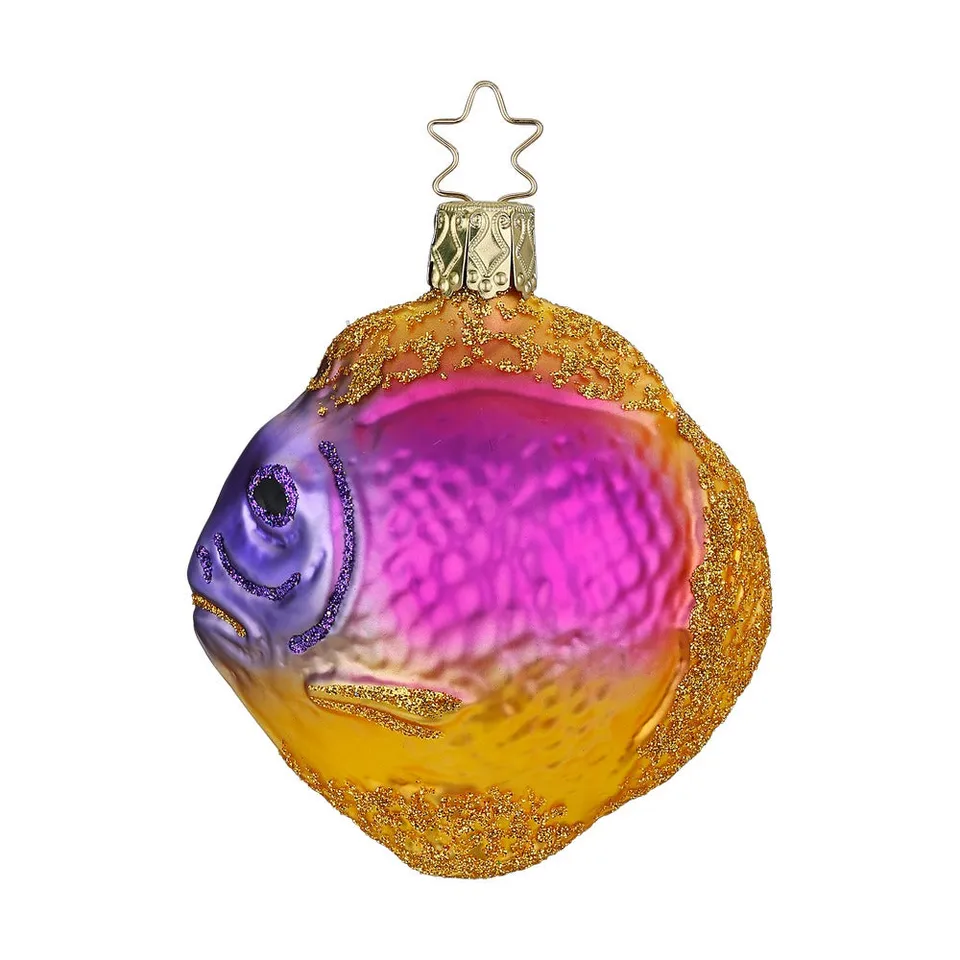 inge-glas-manufaktur-k-nigsfeenbarsch-fisch-christbaumanh-nger-glas-8-cm image 1