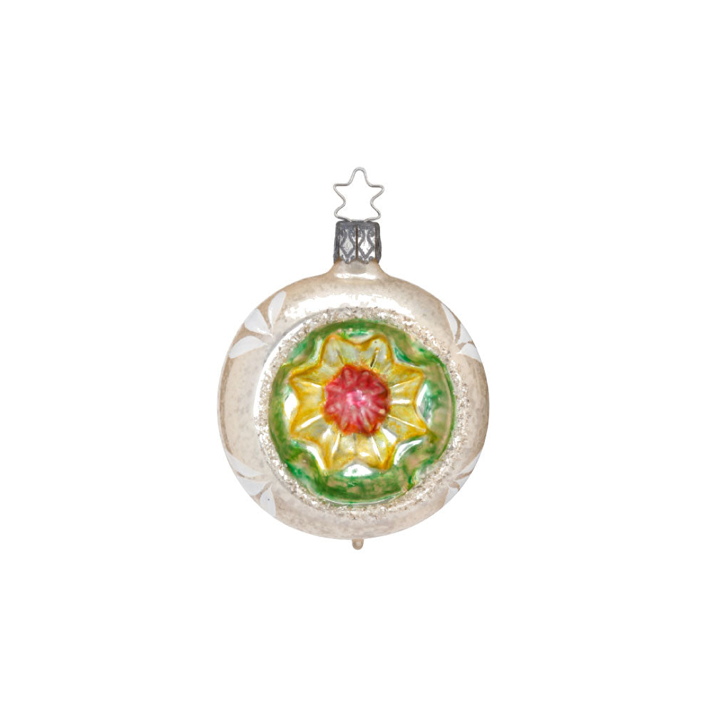 inge-glas-blumenreflex-goldener-stern-glaskugel-7-5-cm image 1