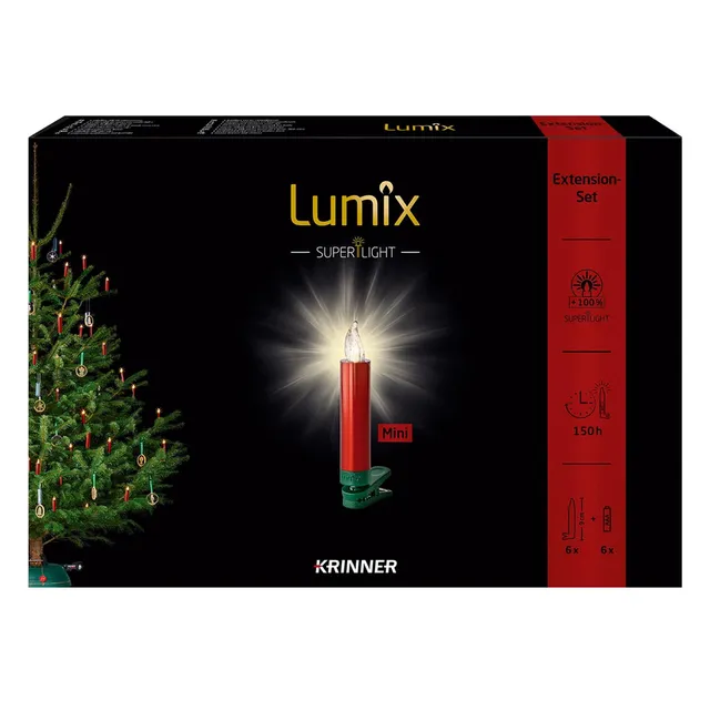krinner-lumix-superlight-metallic-rot-mini-erweiterung-6er image 1