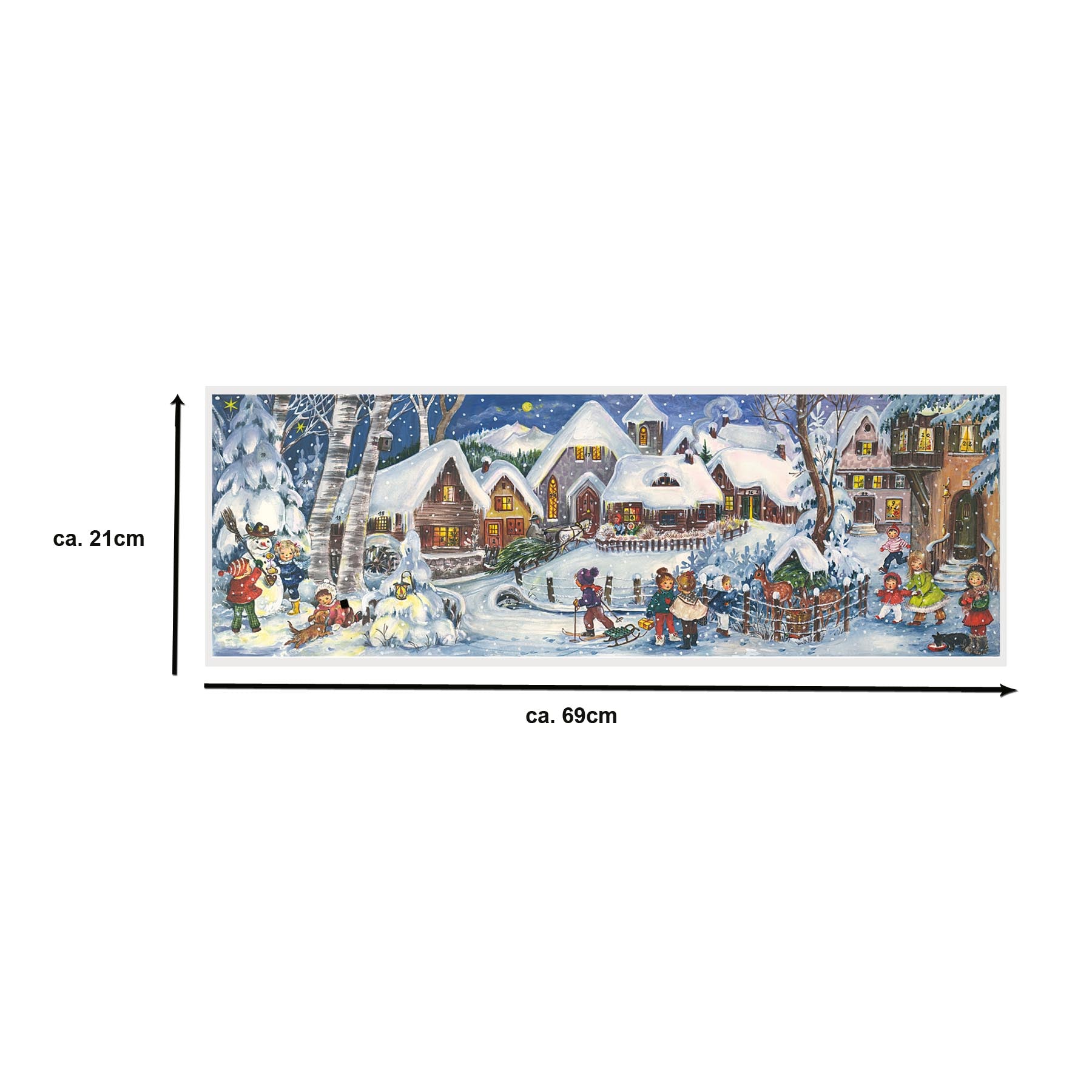 sellmer-verlag-panorama-adventskalender-es-schneit-21-x-65-cm image 6