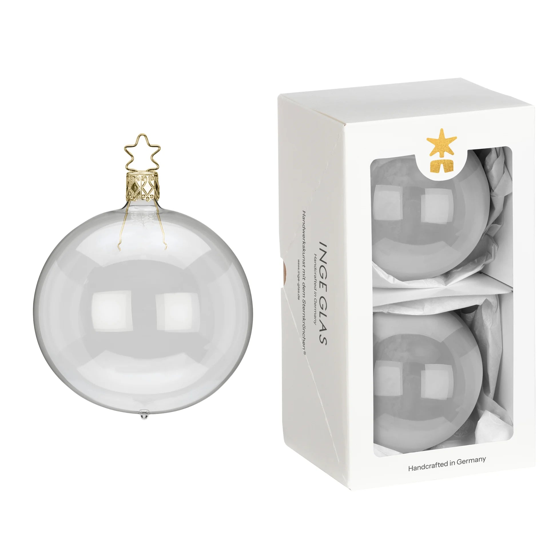 inge-glas-kugeln-glasklar-christbaumkugel-10-cm image 1