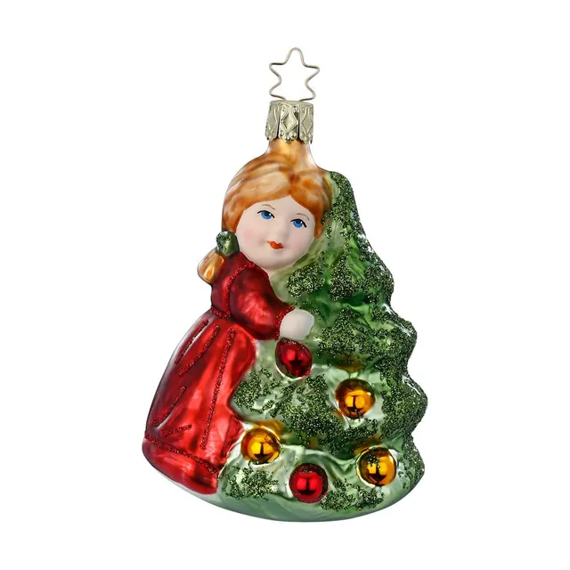 inge-glas-ich-liebe-weihnachten-christbaumanh-nger-glas-10-5-cm image 1