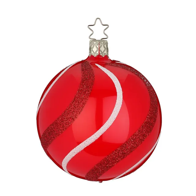 inge-glas-bonbon-paradies-christbaumkugel-rot-8-cm image 1