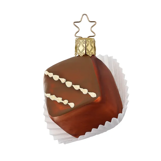 inge-glas-petit-four-christbaumanh-nger-glas-6-cm-braun image 1