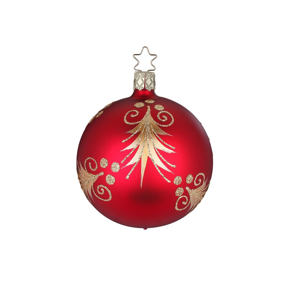 inge-glas-festliche-tanne-glaskugel-6-cm-rot-classic image 1