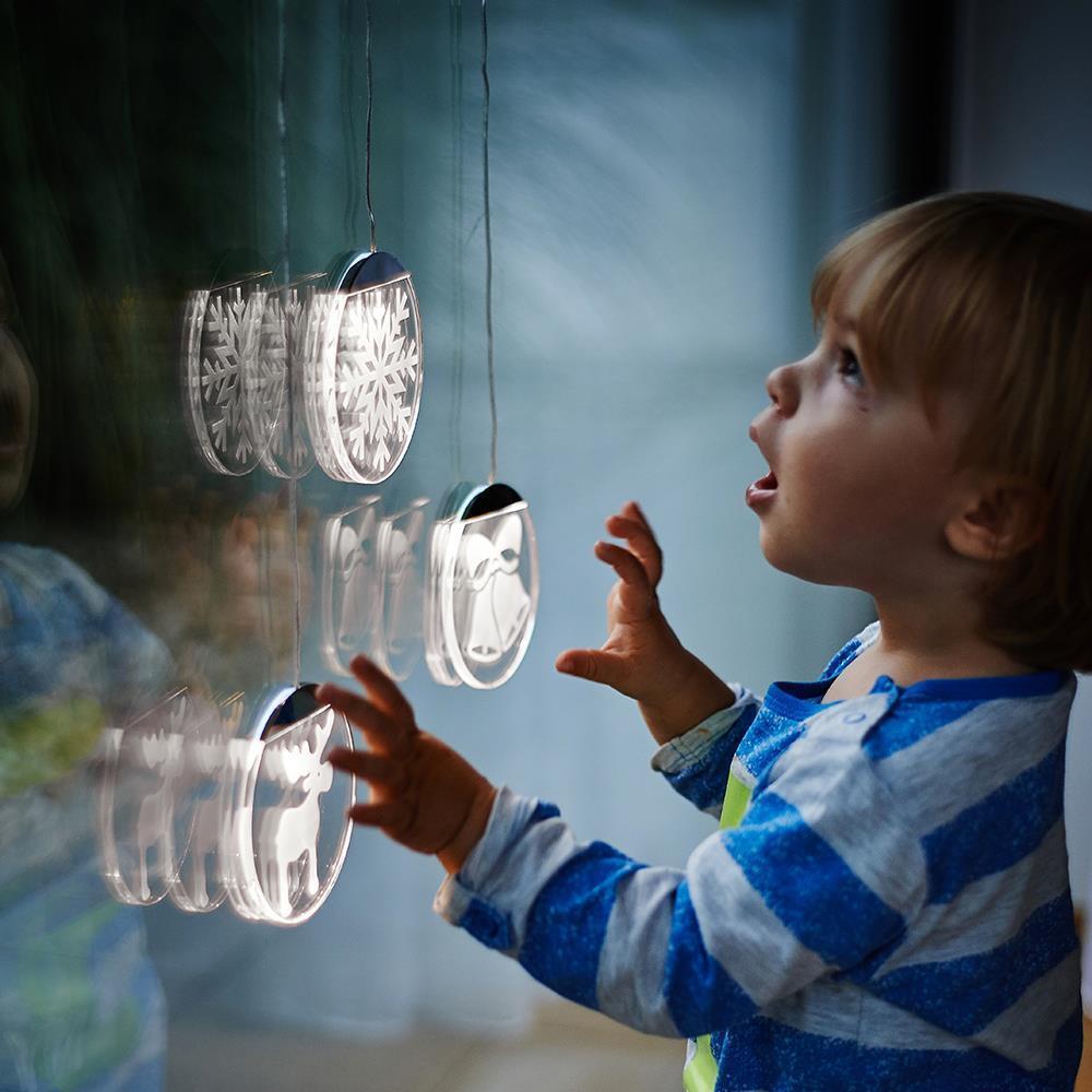 krinner-lumix-deco-light-schneemann-led-lichttaler image 3