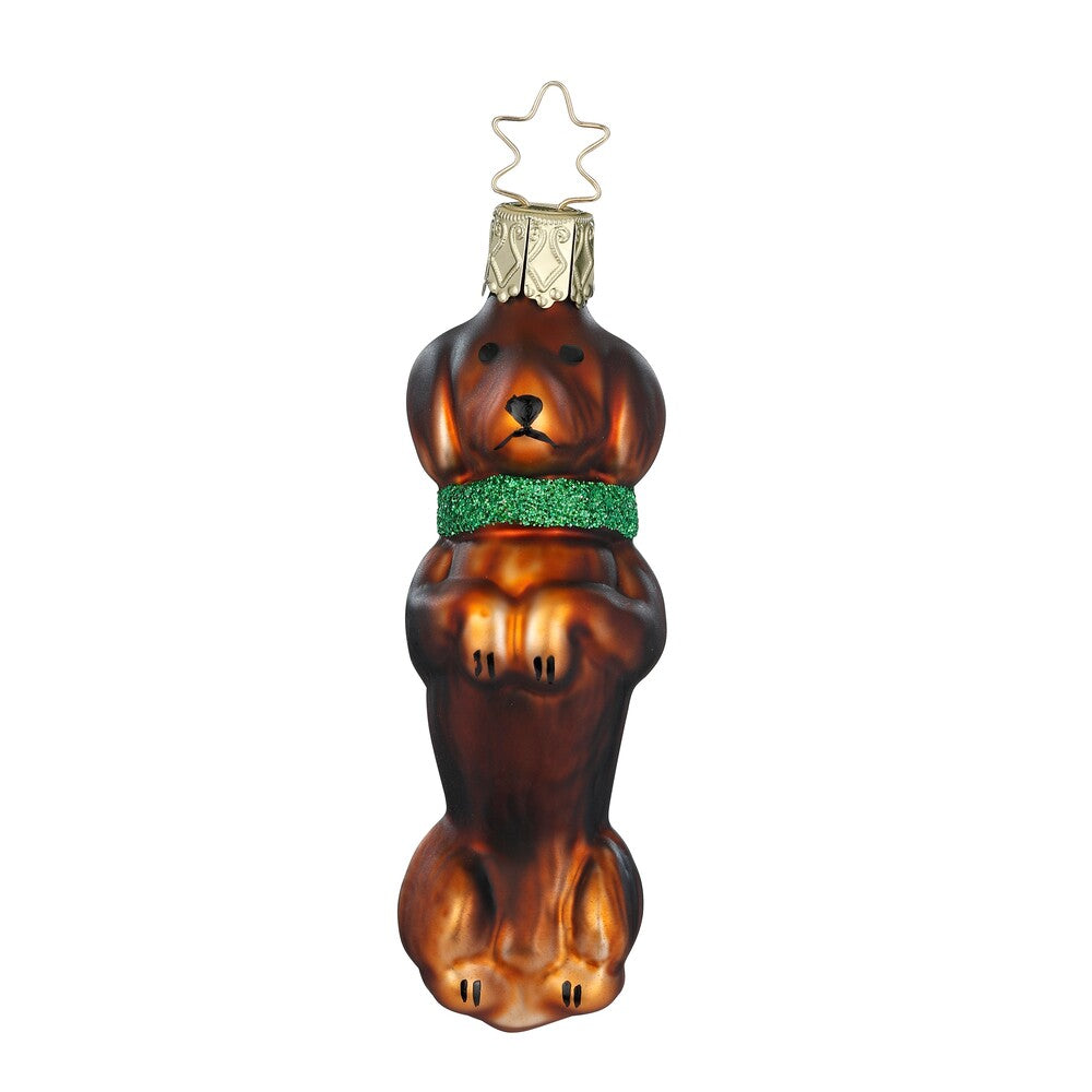 inge-glas-kurzhaardackel-dunkelbraun-9-5-cm-glas-tieranh-nger image 1