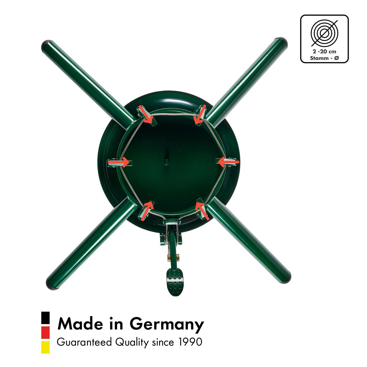krinner-montana-stahl-christbaumst-nder-f-r-b-ume-bis-4-9-m image 5