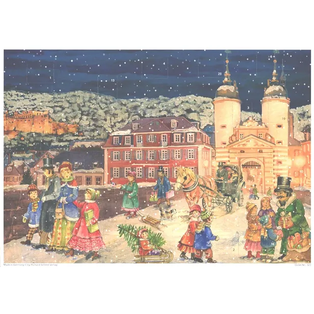 sellmer-verlag-adventskalender-heidelberg-a3-querformat image 1